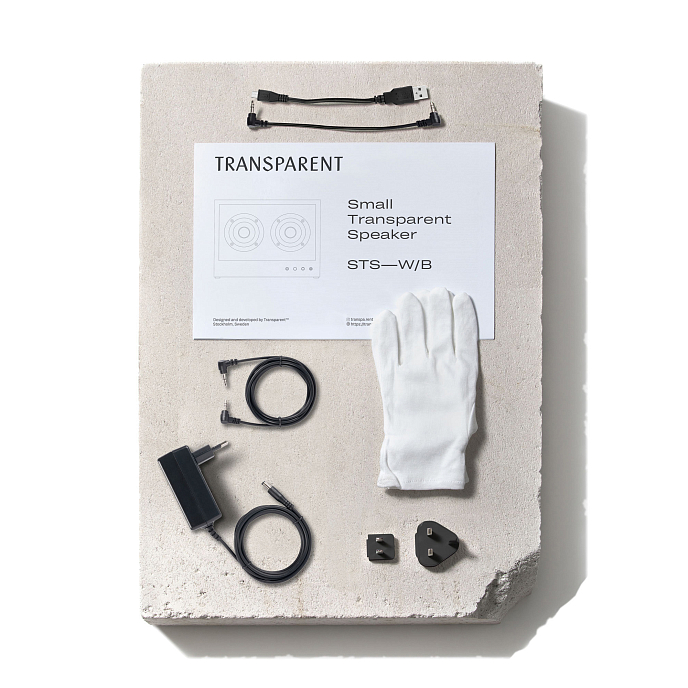 Портативная колонка Transparent Small Transparent Speaker Black - рис.5