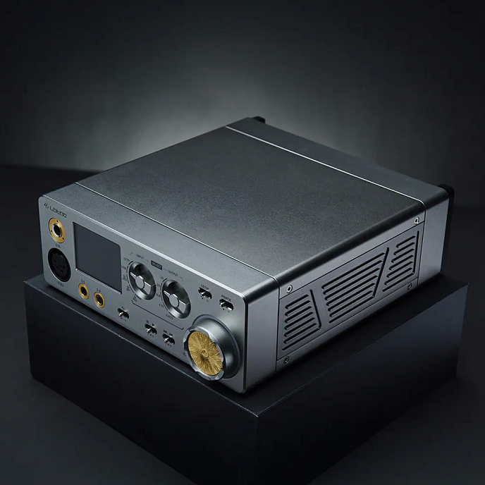 Усилитель для наушников с ЦАП Lotoo Gungnir Silver - рис.1