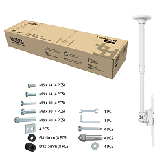 Кронштейн для монитора Uniteki LCD4146W White