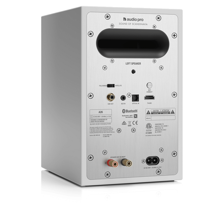 Полочная акустика Audio Pro A26 White - рис.4