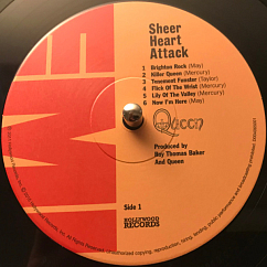 Виниловая пластинка Queen - Sheer Heart Attack (Half Speed) LP