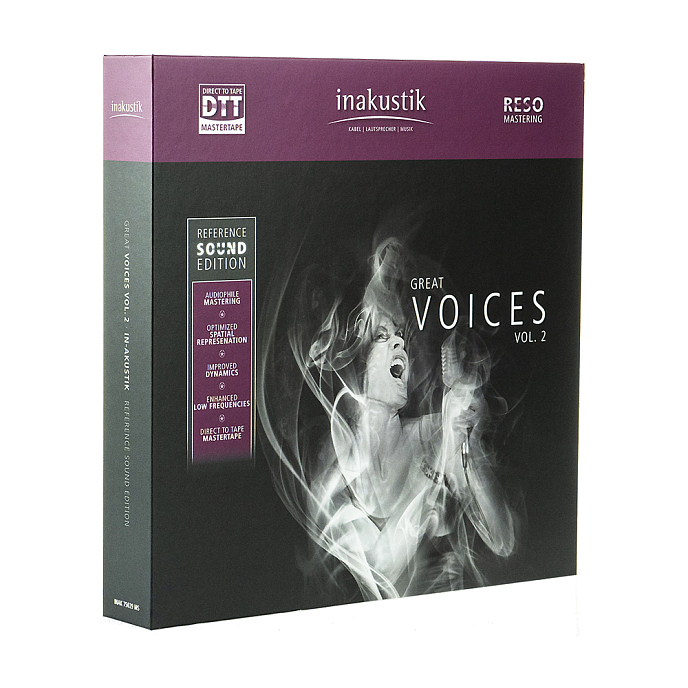 Магнитная лента Inakustik Tape - Great Voices Vol. 2 38/2 Магнитная лента - рис.1