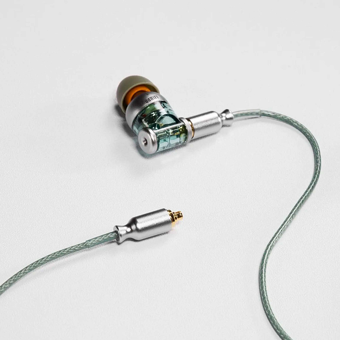 Кабель ddHiFi M120B mmcx - usb-c зеленый - рис.1