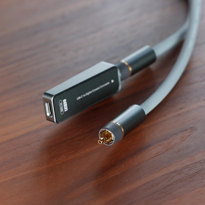 Кабель ddHiFi RC100C RCA Plug OCC Copper Coaxial 1m - рис.2
