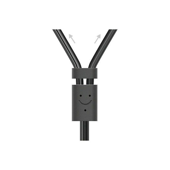 Кабель Ugreen AV102 Mini Jack 3.5 mm - 2RCA Grey 0.25m - рис.1