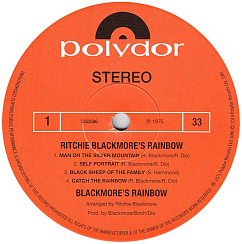 Виниловая пластинка Rainbow Ritchie Blackmore's Rainbow LP