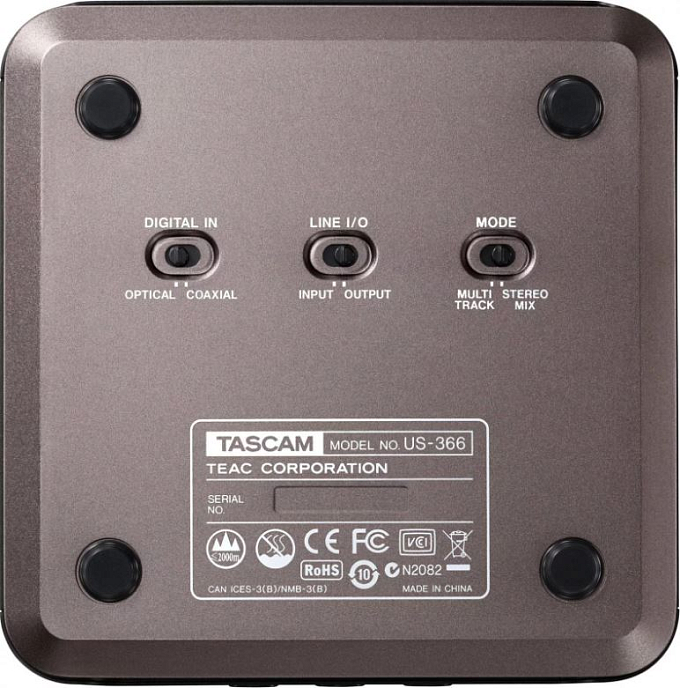 Аудиоинтерфейс TASCAM US-366 - рис.3