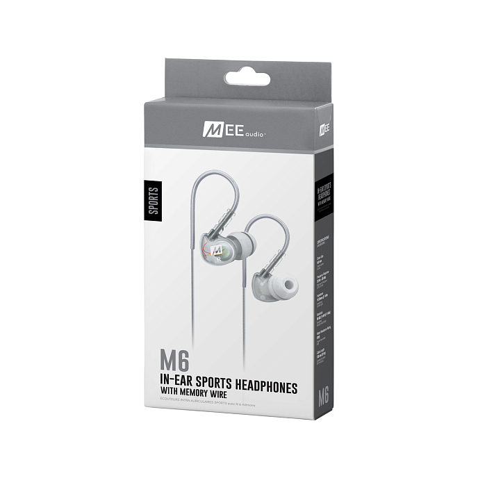 Наушники MEE Audio M6 clear - рис.4