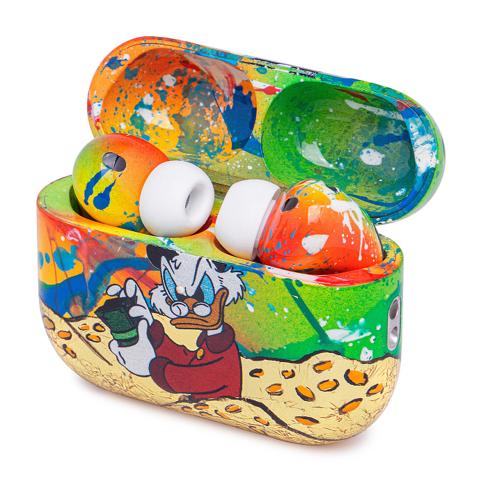 Беспроводные наушники Apple AirPods Pro 3 Scrooge McDuck Total Gloss - рис.1