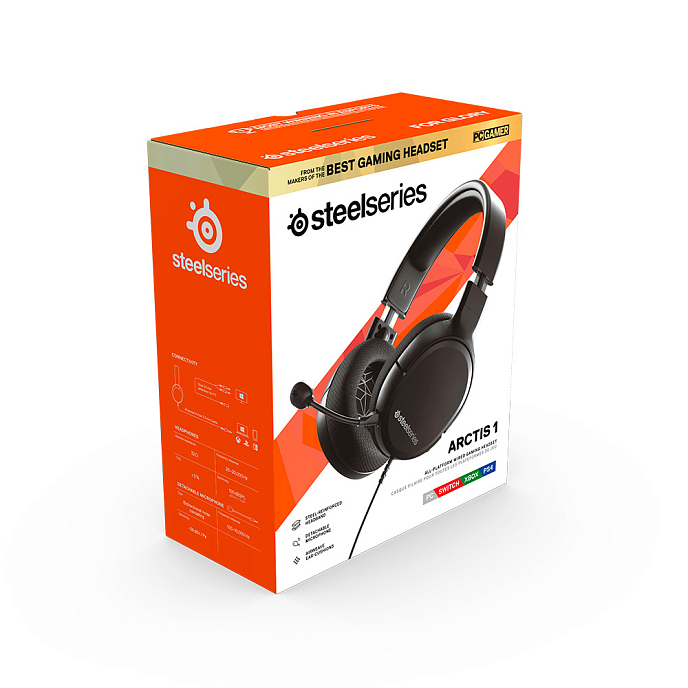 Игровая гарнитура SteelSeries Arctis 1 Black - рис.6