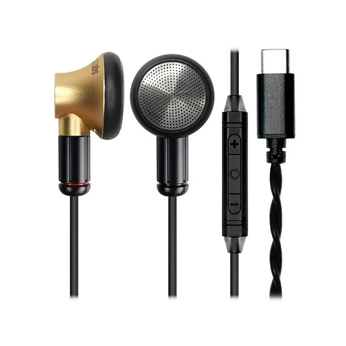 Наушники внутриканальные Nobunaga Labs Uguisu Type-C Gold - рис.2