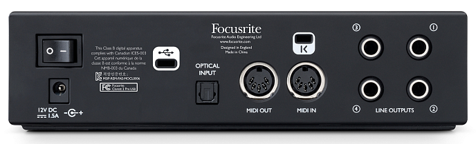 Аудиоинтерфейс FOCUSRITE Clarett 2Pre USB - рис.3