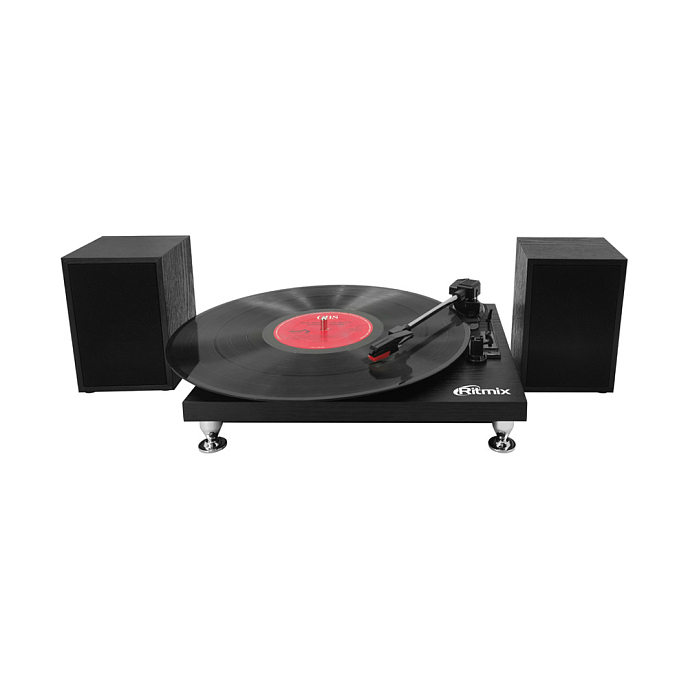 Проигрыватель винила Ritmix LP-240 Black Wood - рис.1