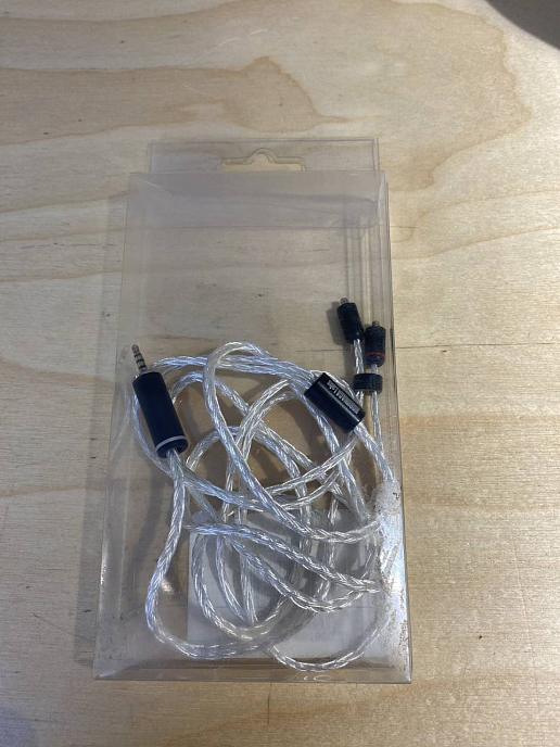 Кабель Nobunaga labs Silver Raijin mmcx to 2.5mm balans - сменный кабель для наушников_У0 - рис.1