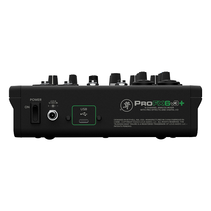 Микшерный пульт Mackie ProFX6v3+ Black - рис.3