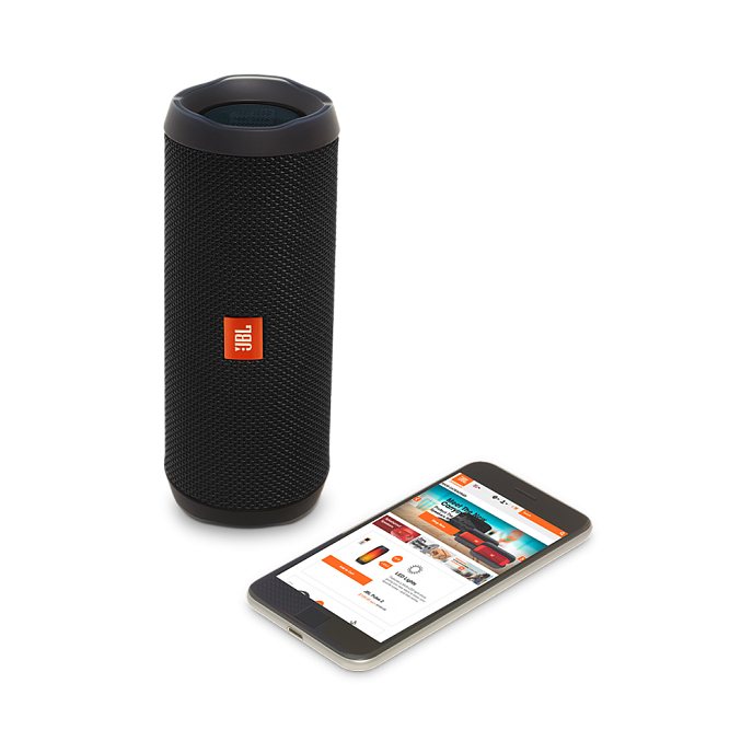 Портативная колонка JBL Flip 4 Black - рис.1