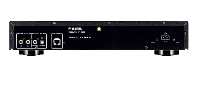 Сетевой аудиоплеер Yamaha NP-S303 Silver - рис.1