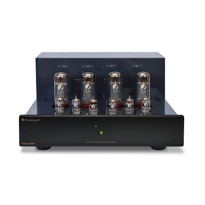 Усилитель мощности PrimaLuna EVO 300 Poweramp Black - рис.1