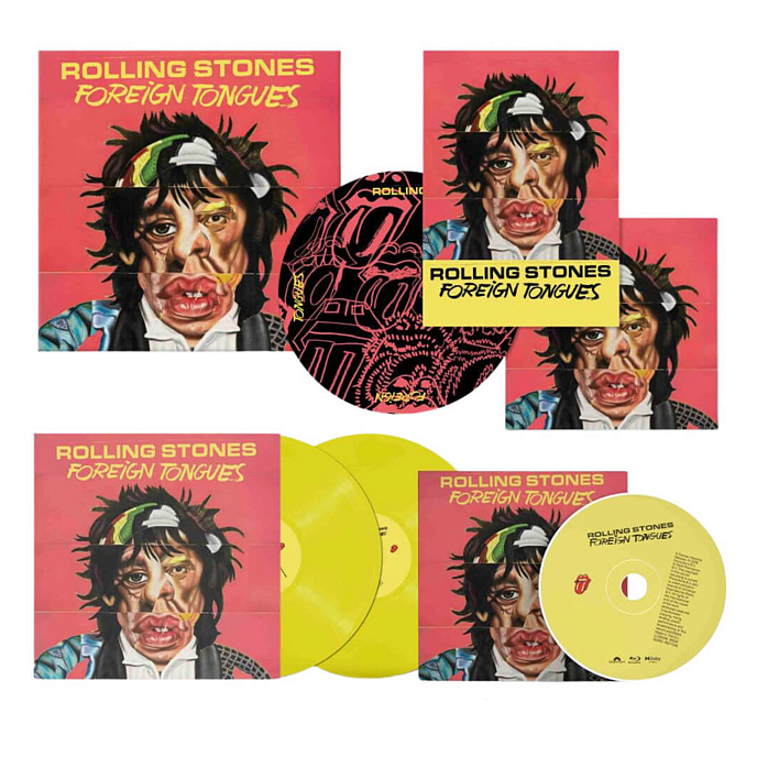 Виниловая пластинка Rolling Stones - Foreign Tongues Yellow 2LP+Blu-Ray Audio - рис.0