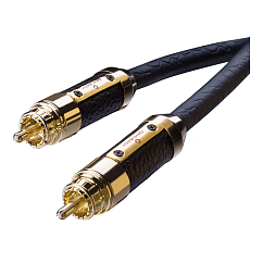 Кабель Oehlbach STATE OF THE ART XXL Black Connection Cable 2RCA - 2RCA 2m