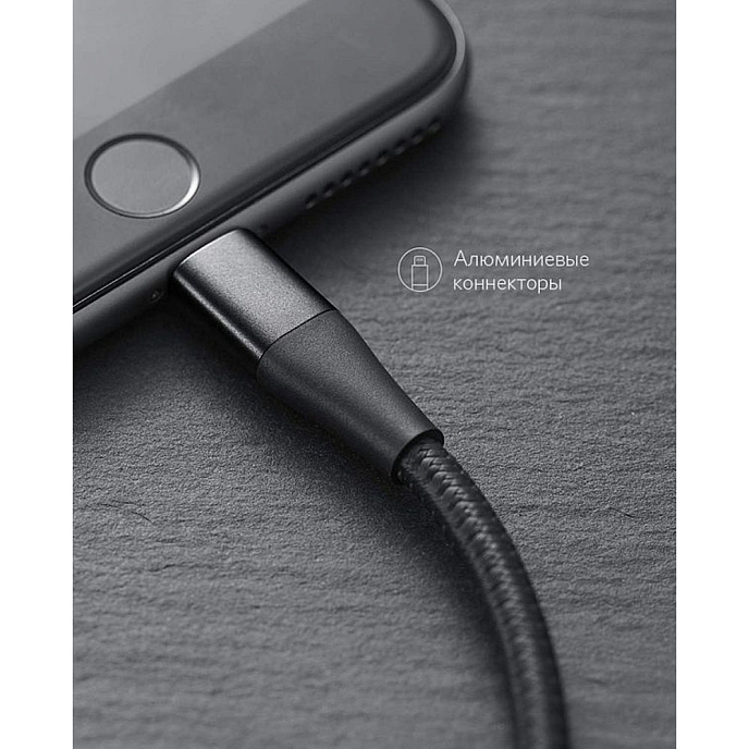 Кабель Anker Powerline+ II USB-A - Lightning Cable 0.9 m Black - рис.1