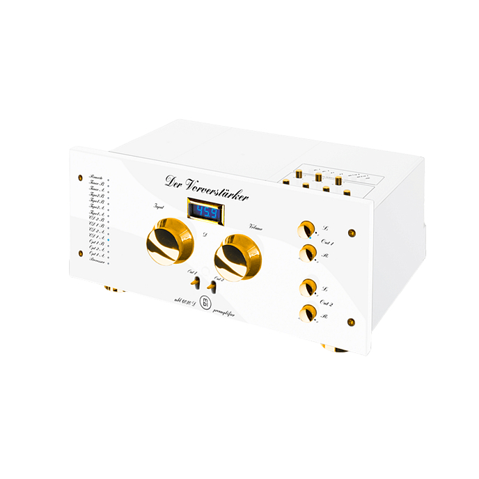 Предусилитель MBL 6010 D Preamplifier Piano White Gold - рис.0