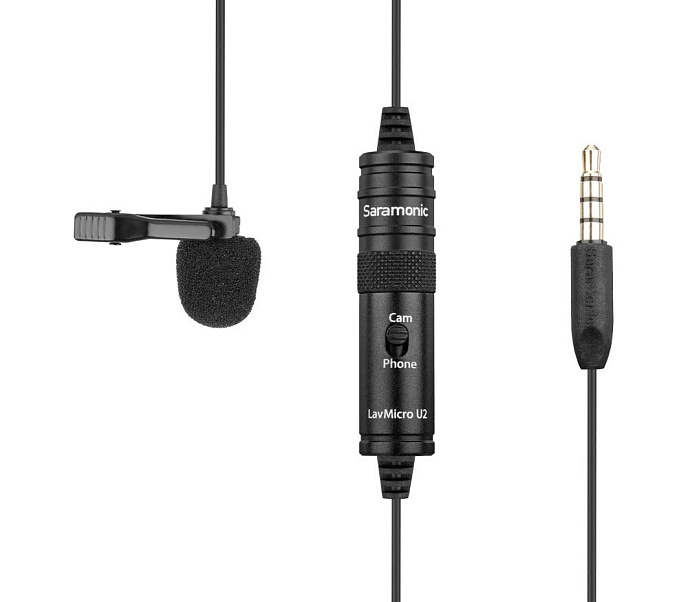 Микрофон Saramonic LavMicro U2 Black - рис.2