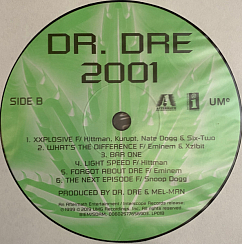 Пластинка Dr. Dre 2001 - 2LP