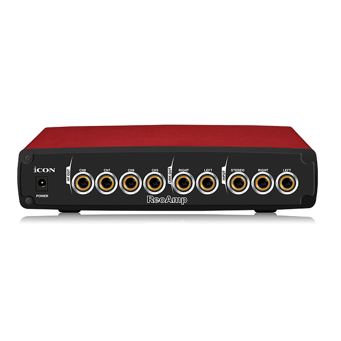 Усилитель для наушников iCON ReoAmp Black Red - рис.1