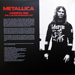 Пластинка Metallica - Winnipeg 1986 The Canadia Broadcast