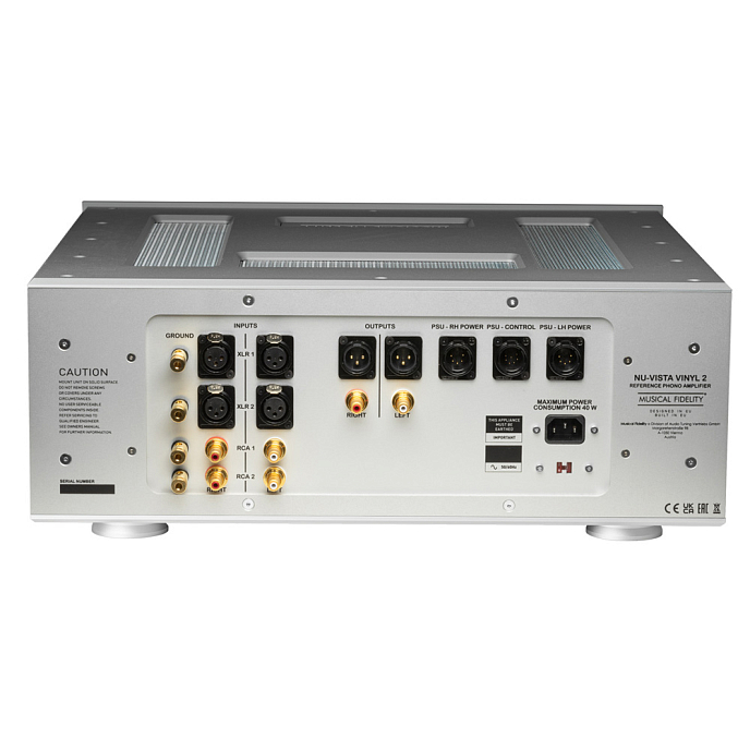 Фонокорректор Musical Fidelity NU-Vista Vinyl 2 Silver - рис.1