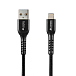 Кабель Lyambda LALm10 USB Type-A/Lightning Black - рис.2
