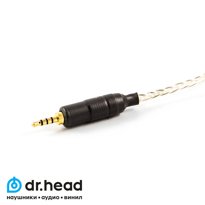 Кабель Labkable Silver Galaxy 4 wire for Sennheiser IE80 2.5mm - рис.2