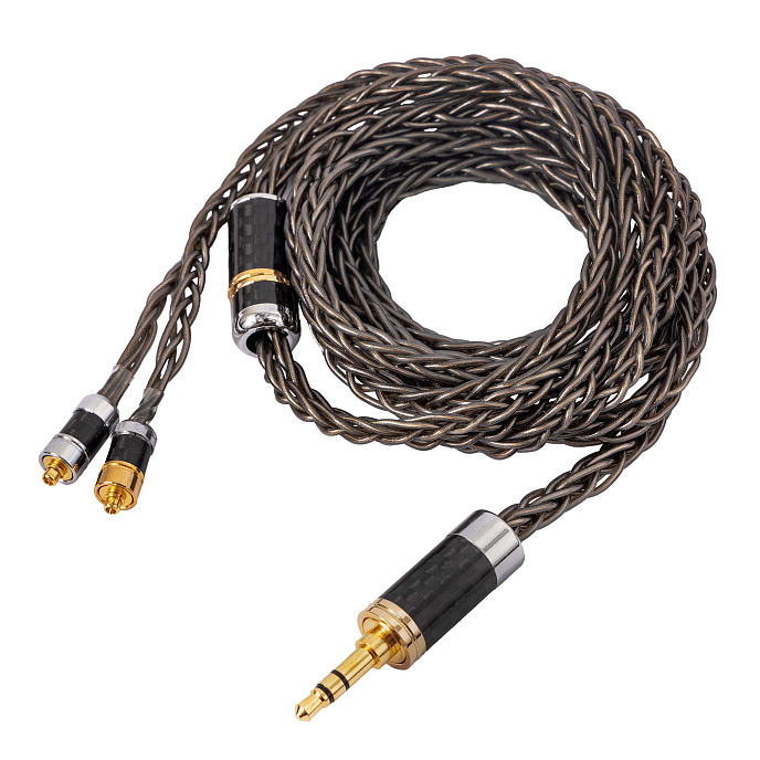 Кабель HeadMade IEM Ultra MMCX - 3.5mm Black 1.2m - рис.0