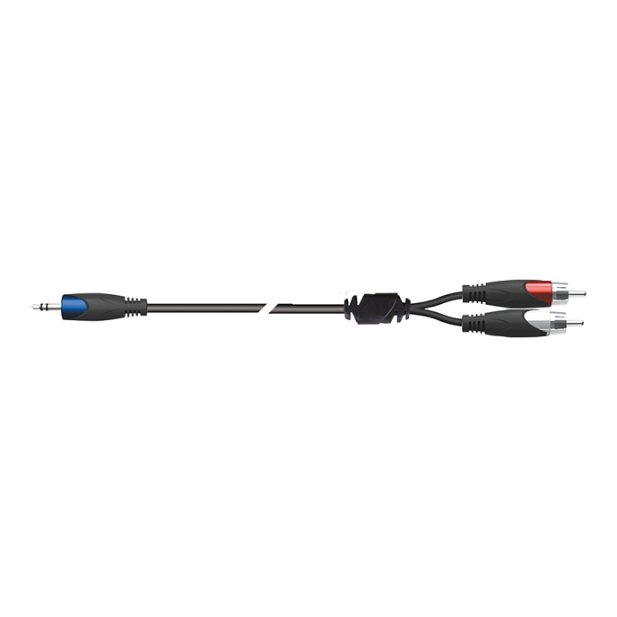 Кабель Quik Lok SX40-3K 2xRCA - 3.5 mm 3m - рис.0