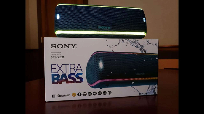 Портативная колонка Sony SRS-XB31 Blue - рис.13