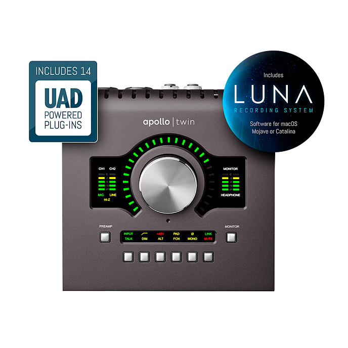 Аудиоинтерфейс Universal Audio APOLLO TWIN MKII DUO - рис.0