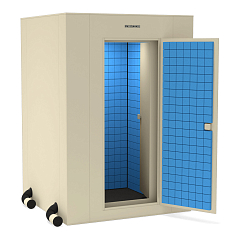 Акустическая кабина IzoRoom Comfort Plus without window Beige Blue