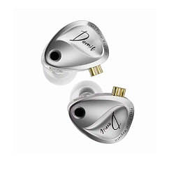 Наушники внутриканальные KZ Duonic (Without Switches) 3.5mm With Mic Silver