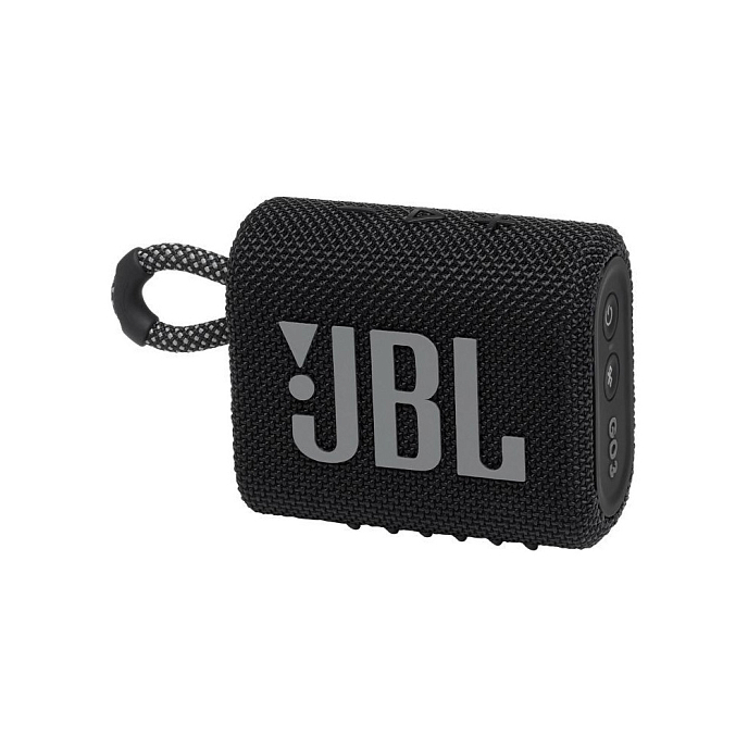 Портативная колонка JBL Go 3 Black - рис.1