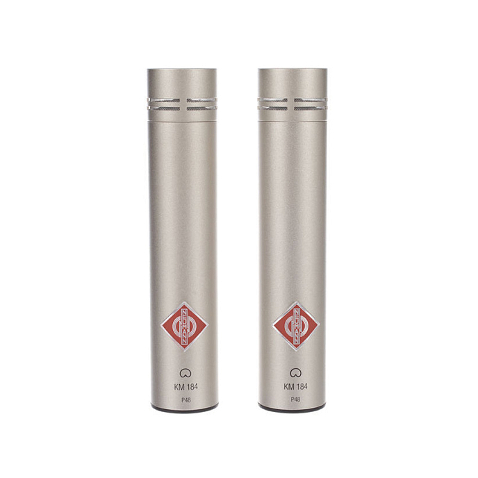 Микрофон студийный Neumann KM 184 Stereo Set Nickel - рис.0