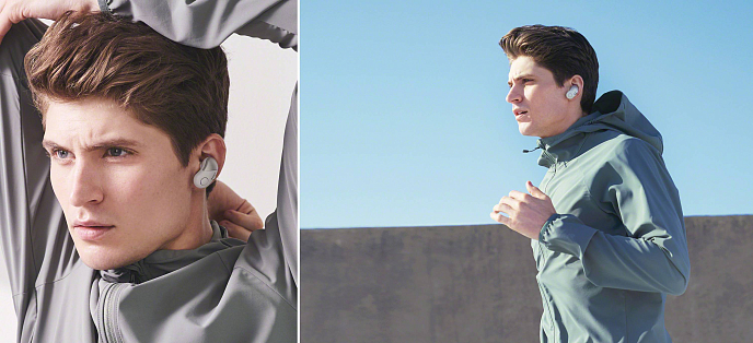 Наушники Sony WF-SP700N White - рис.12