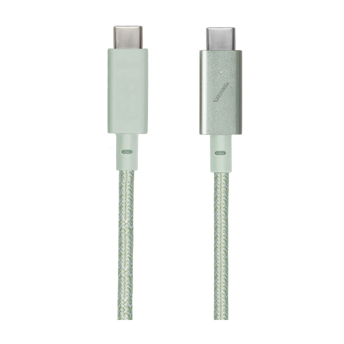 Кабель Native Union Belt Cable Pro USB-C - USB-C Sage 2.4m - рис.1