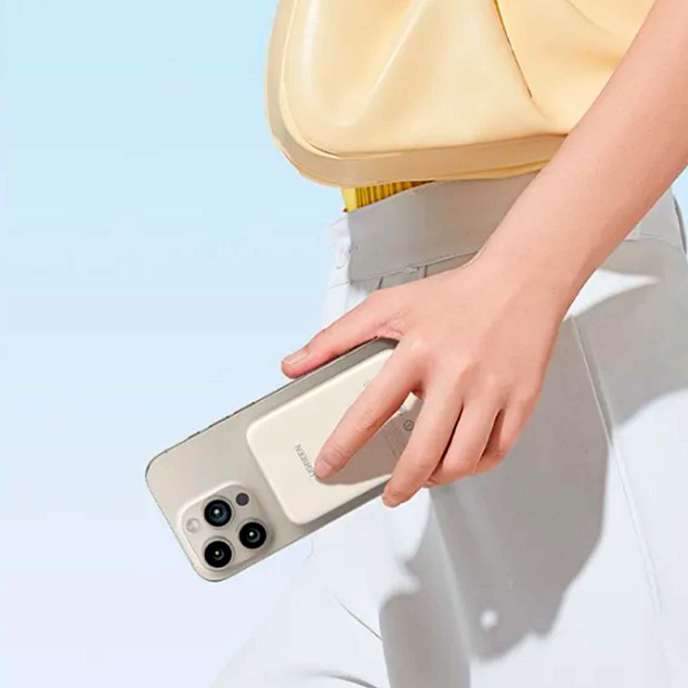 Внешний аккумулятор Ugreen PB560 (25207) Magnetic Wireless Power Bank White - рис.2
