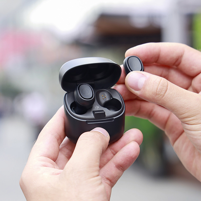 Беспроводные наушники Audio-Technica ATH-CK3TW Black - рис.4