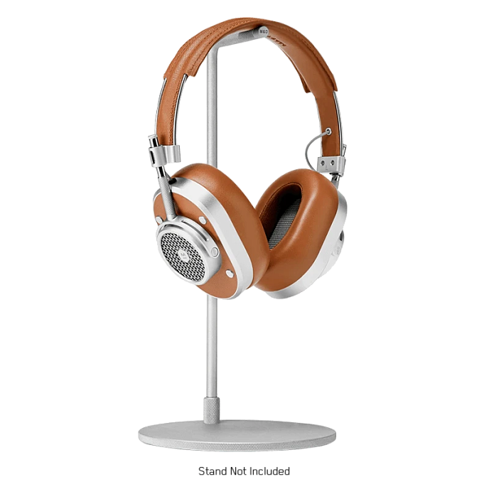 Беспроводные наушники Master & Dynamic MH40 Wireless silver/brown - рис.3