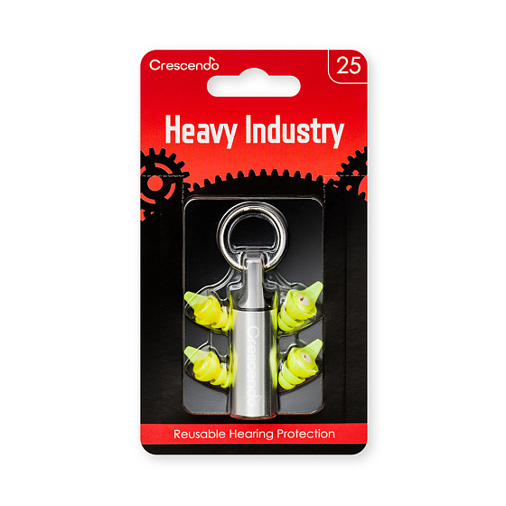 Беруши Dynamic Ear Company Crescendo Heavy Industry 25 - рис.0