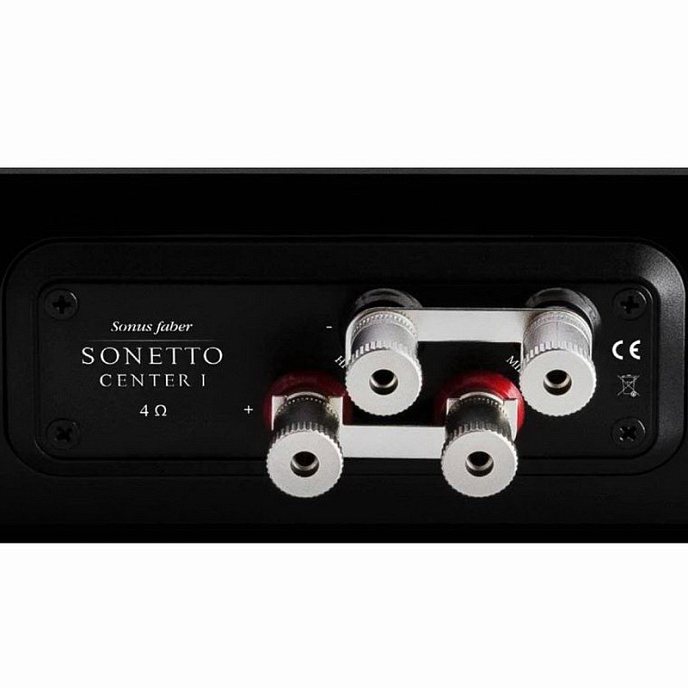 Центральный канал Sonus Faber Sonetto Center I Black - рис.4