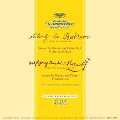 Виниловая пластинка Johanna Martzy - Beethoven, Mozart: Sonatas for Violin and Piano LP