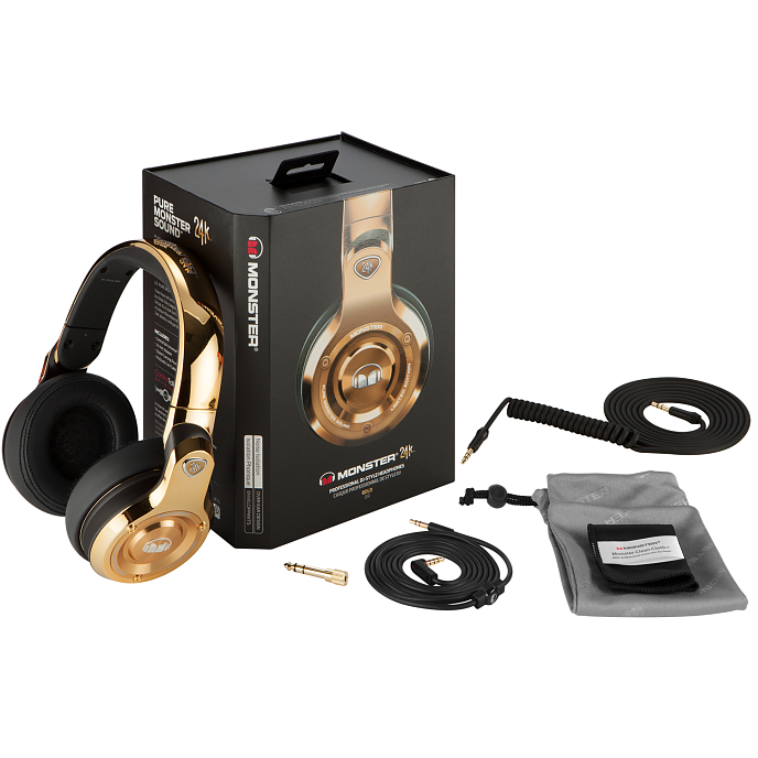 Наушники MONSTER 24K DJ OVER-EAR HEADPHONES - рис.9